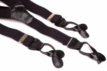 Šle pánské vzor Y šíře 40mm /120cm koženková poutka