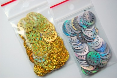 Flitry sypané 707 vel.14mm, balení 3g.