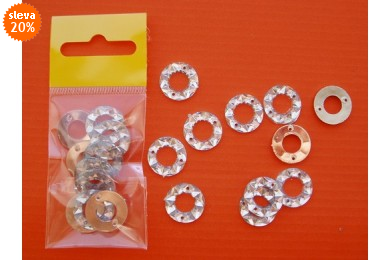 Našívací ozdoba 341 vel.16mm balení 3g