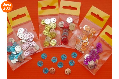 Našívací ozdoba 351 vel.12mm balení 2g