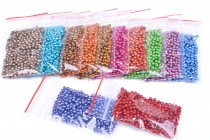 Korálky ozdobné 771 vel.3mm balení 5g