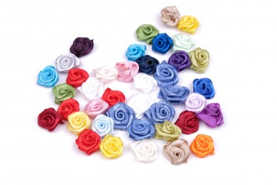 Růžička atlasová šíře 10mm