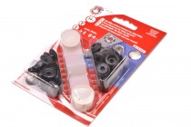 Auto moto  Ø15mm karta 10ks s ražbou