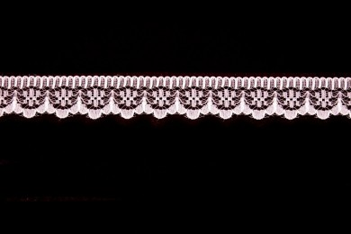 Krajka silonová 0317 šíře 1,7cm černá