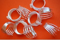 Příprava prstýnků (5 otáček) BÍLÉ STŘÍBRO