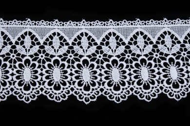 Krajka paličkovaná 1240 šíře 8cm bílá 