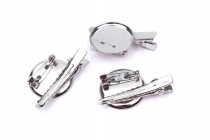 Brožové zapínání se sponkou nikl 25mm nikl