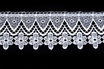 Krajka paličkovaná 1256 šíře 6cm bílá