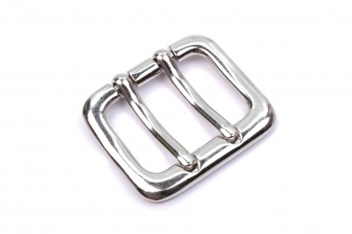 Spona kovová M16 šíře 4cm nikl 2trny