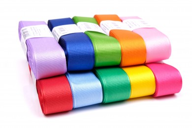 Stuha taftová šíře 25mm svazek 10m 