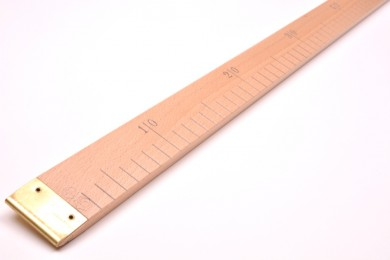 Metr dřevěný cejchovaný PLOCHÝ 100cm CEJCH 2025