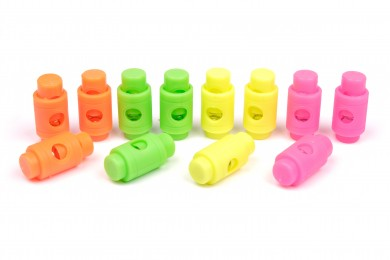 Brzdička plastová neon