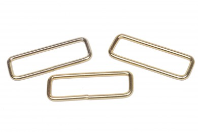 Průvlek kovový vnitřní průvlek 30mm zlatý