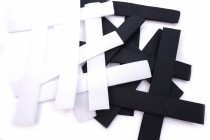 Suchý zip šíře 3cm stříhaný 20cm