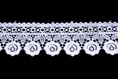 Krajka paličkovaná 1148 šíře 5cm bílá