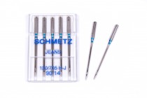 Strojové jehly SCHMETZ JEANS 5j.