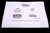 Vyšívací tkanina KANAVA 5 rozměr 50x70cm 