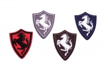 Aplikace nažehlovací 4216 kůň v erbu vel.4x3cm
