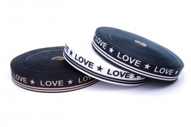 Lampas LOVE šíře 25mm
