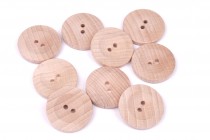 Knoflík dřevěný 1465 vel.44 - 27,9mm