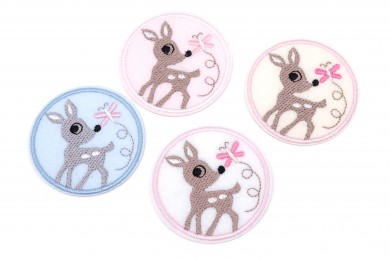 Aplikace nažehlovací 4012 srneček vel.5cm
