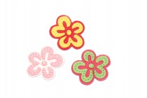 Aplikace nažehlovací 3158 kytka vel.3cm