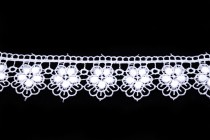 Krajka paličkovaná 3169 šíře 3,5cm bílá