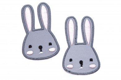 Aplikace nažehlovací 064 reflexní zajíc vel.4x7cm