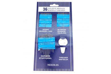 Jehly DE M sada 36j. zlaté ouško + navlékač
