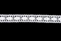 Krajka bavlněná 75393 paličkovaná šíře 22mm bílá