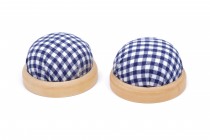 Jehelníček stolní dřevěný modrý