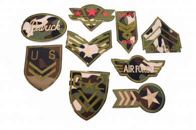 Aplikace nažehlovací T41 ARMY mix