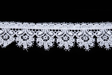 Krajka paličkovaná 1120 šíře 4cm bílá