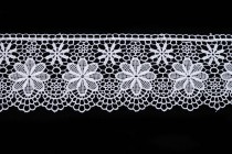 Krajka paličkovaná 70845 šíře 8,5cm bílá