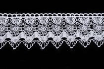 Krajka paličkovaná 002 šíře 7cm bílá