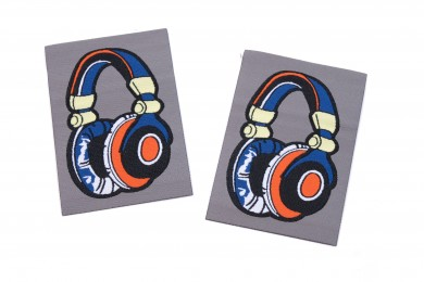 Aplikace nažehlovací IV741 sluchátka vel.5x7cm