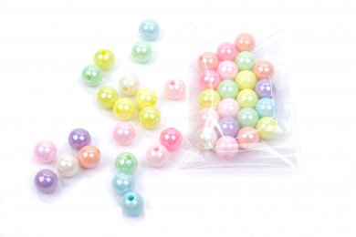 Korálky ozdobné 790 vel.10mm balení 10g