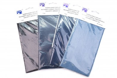 Nažehlovací záplaty JEANS 43x20cm visačka