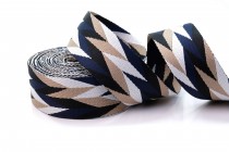 Popruh vzor 04 hladký tisk šíře 5cm