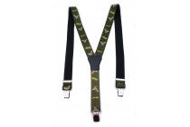 Šle pánské vzor Y šíře 40mm /120cm myslivecký potisk 02