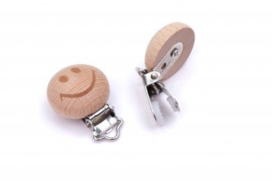 Dřevěný dětský klip
