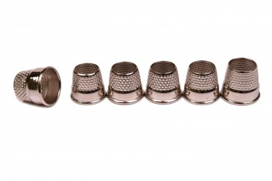 Náprstek bez dna nikl mix velikostí